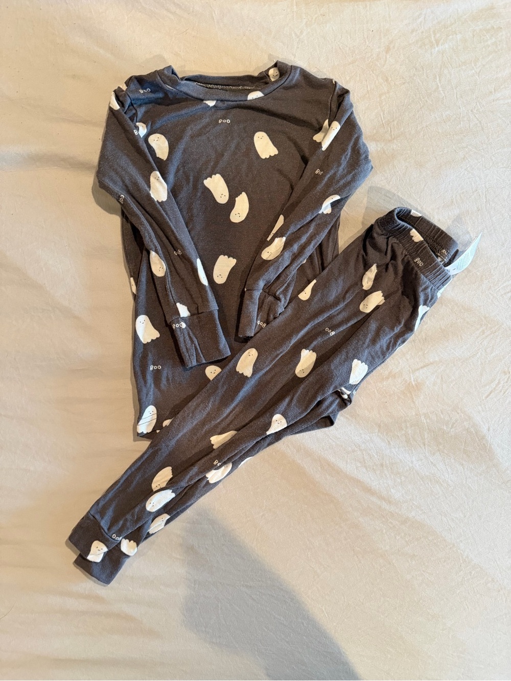 Carter's Charcoal Gray Ghost Print Pajama Set